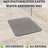 ENKOSI Stone Bath Mats for Bathroom - Diatomaceous Earth Bath