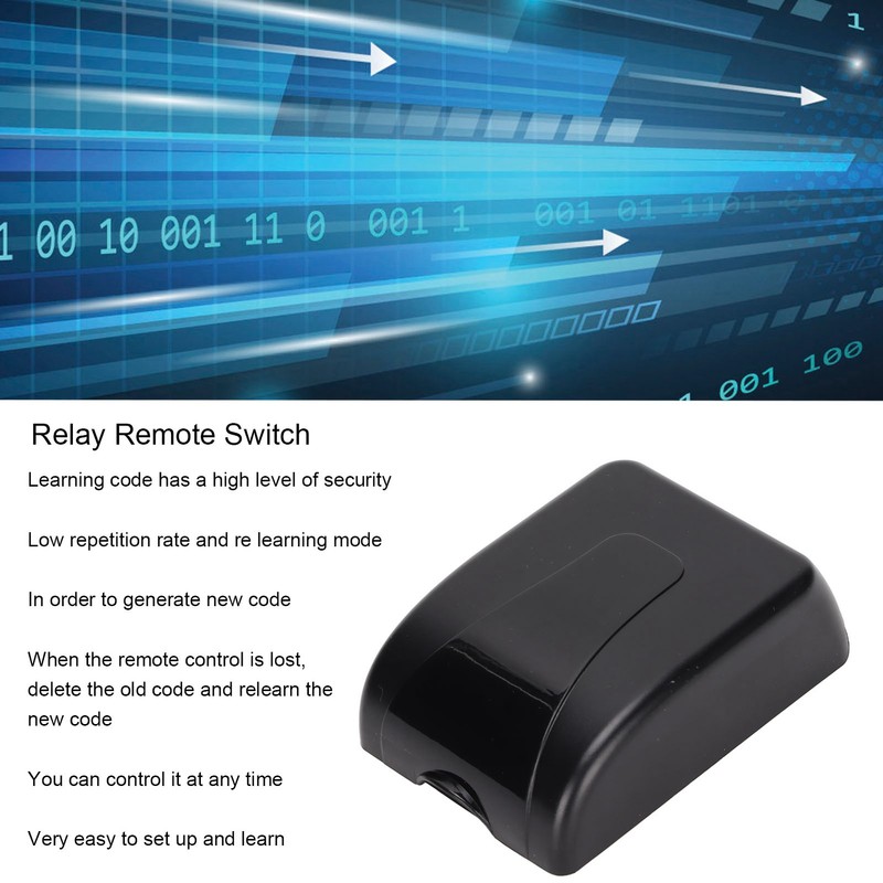 Relay Remote Switch 2CH 433MHz Universal Wireless RF Transmitter Receiver