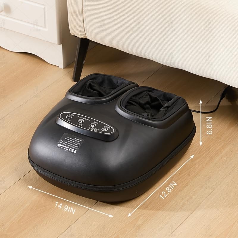 LINGTENG Foot Massager with Heat, Shiatsu Foot Massager