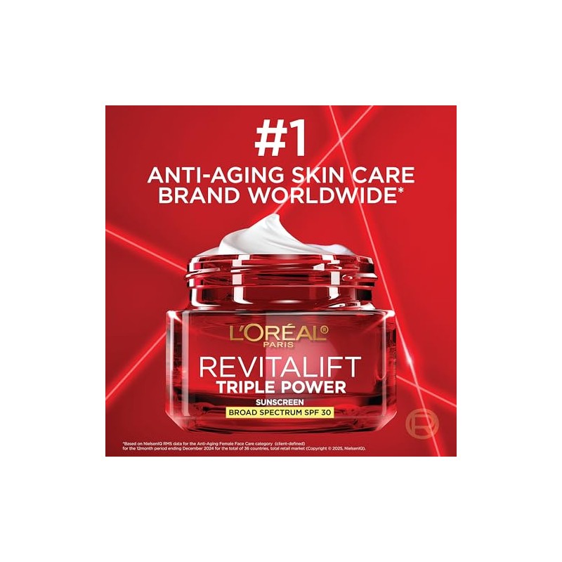 Oreal Paris Revitalift Triple Power Crema Hidratante Facial Cuello Antienvejecimiento
