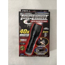 BELL & HOWELL TACLIGHTS  MAGNETIC BASE 5 MODES NEW IN PACK (E)