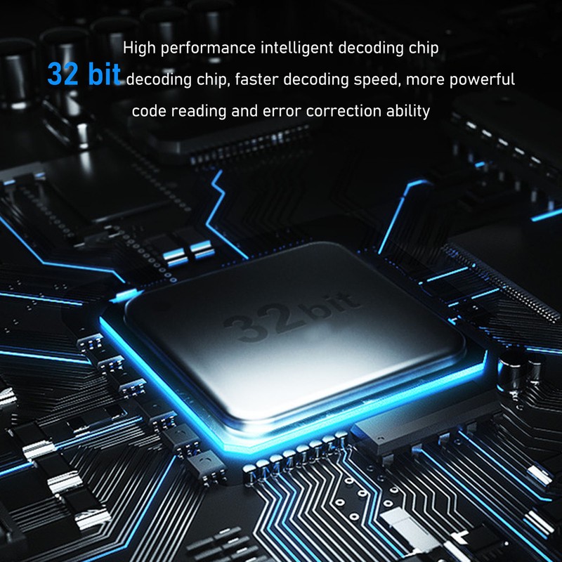 Barcode Scanner Automatic Sensing 1D 2D Barcode Reader IP54 Shockproof