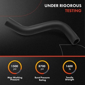 A-Premium Power Steering Reservoir/Suction Line Hose Assembly Compatible with Honda Pilot 2009-2015, 3.5L, Reservoir To Pump