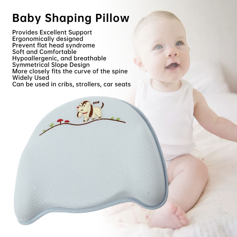 Baby Shaping Pillow Soft Breathable Ergonomic Prevent Flat Head Nursing