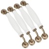 4 Sets Ceramic Handle European Style 160mm Hole Distance Cabinet