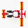 siku 1672, Steyr Tractor with Pöttinger Combination Mower, Metal/Plastic, Red,