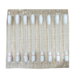 Cotton Swabs,Cotton Makeup Remover Swabs,Eye & Lip Sticks Remover,Liquid-Filled Makeup Remover Swabs Disposable Cotton Swabs for Eye/Lip/Eyebrow/Eyelash Makeup (Pack of 300)
