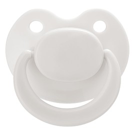 Somniumnight Bigshield - Chupete de silicona de repuesto para adultos, color blanco