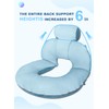INSEN Reading Pillow, Back Pillow for Sitting in Bed for