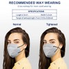 HUHETA 50 PCs KN95 Face Mask, 5-Layer Face Mask Filter