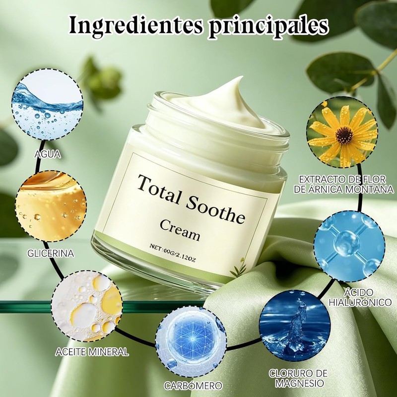 2Pcs Cremas De Magnesio, Crema Calmante Para Articulaciones Y Huesos