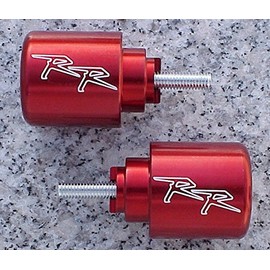 i5 Red Bar Ends compatible with Honda CBR600RR CBR929RR CBR954RR CBR1000RR CBR600 CBR929 CBR954 CBR1000 CBR 600 F2 F3 F4 F4i 900 929 954 1000 RR 600RR 929RR 954RR 1000RR