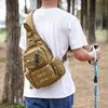 G4Free Tactical EDC Sling Bag Shoulder Army Molle Daypack Military