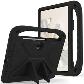 Kids Case for Honor Pad 9 12.1 Inch 2023, EVA Foam Lightweight Shockproof Durable Tablet Case with Handle Stand Case for Kids Black