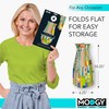 MODGY Expandable Flower Vase, Plastic Decorative Modern Foldable Printed Vases