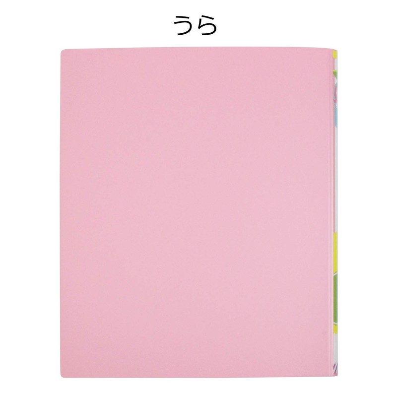 King Jim Clear File Print Storage Skitman Letter File Pink