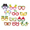 Sosoport 3sets Summer Fruit Glasses for Fun Party Photo Booth