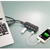 Xystec USB3 Distributor: Active USB 3.0 Hub with 4 Ports,