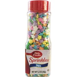 Betty Crocker Decorations Stars, 1.2500-ounces (Pack of6)