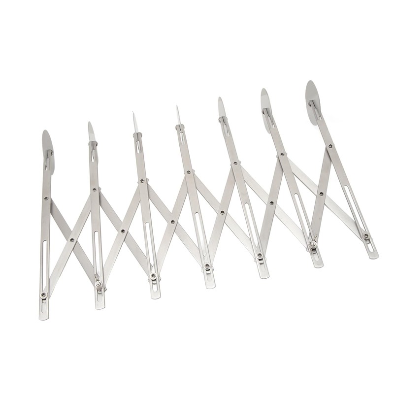 7-Wheel Pastry Cutter, Adjustable Width Multifunctional 7-Wheel Pizza Cutter Flexible