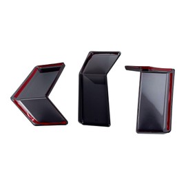 Arkdeffon Tail Light Lamp Guard Trim Taillight Lens Cover 6PCS Compatible with Ford Mustang GT S650 Dark Horse Ecoboost 2024 2025 Rear Lamp Decorative Smoky Black