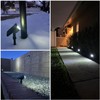 GKGG Solar Lights Outdoor Waterproof IP65, Solar Powered 76 LED
