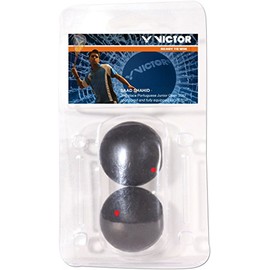 Victor 170/5/0 Squashball Blister - Black