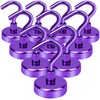 E BAVITE Strong Magnetic Hooks Heavy Duty, 22Lbs Rare Earth
