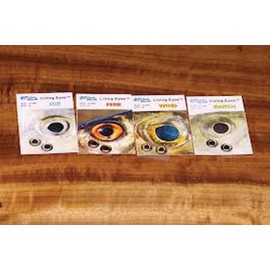 Fish Skull Living Eyes 4mm/Fire (Orange-Red)