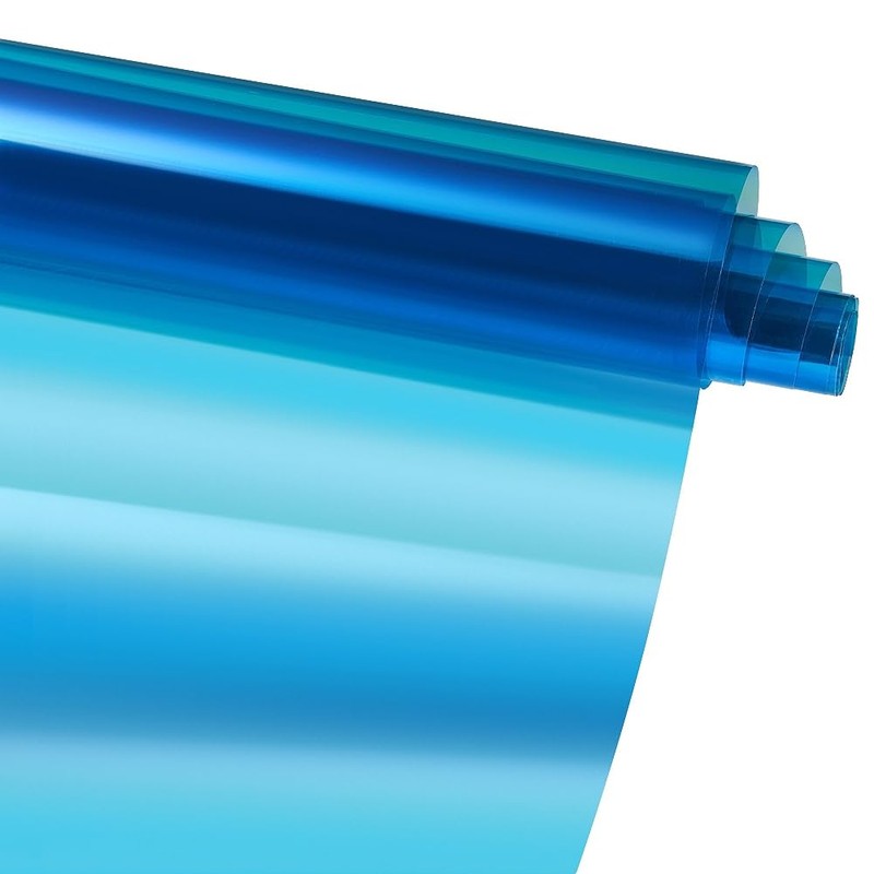 XhuangTech Chameleon Light Blue Front Window Roll Tint Solar Film