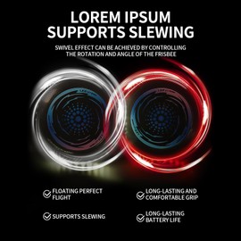 Wandefu Flying disc 49 Led Lamp Beads Ip65 Waterproof Cool Ultimate Flying disc 170g, for Adult and Family Boys Teens Kids Beach Camping Lawn Yard Games (Green)