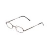 Calabria Metal Flex KIDS 1005 Oval Reading Glasses +2.25 Dark