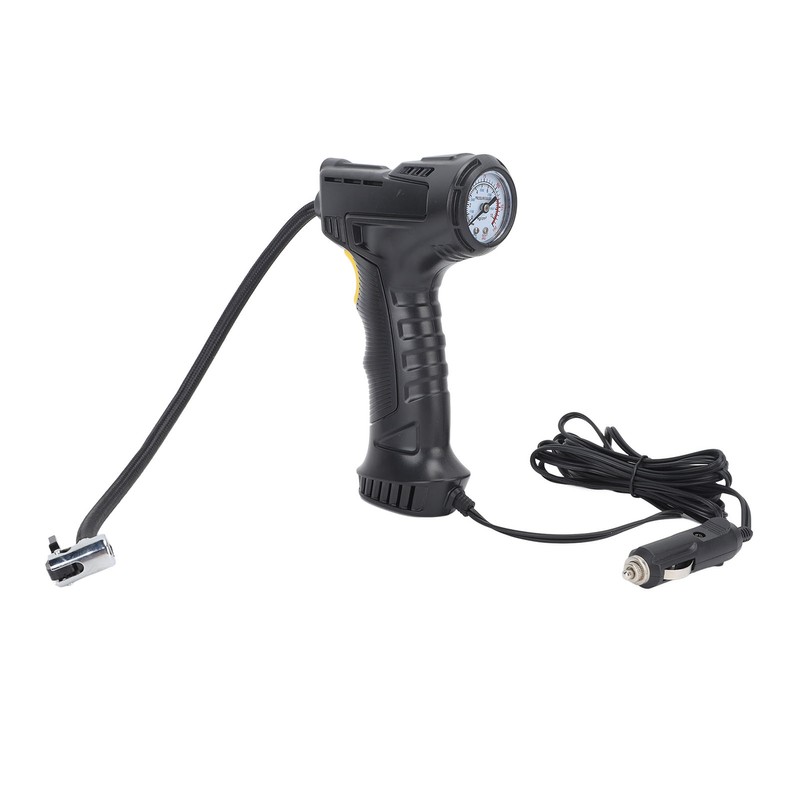 Wired Inflator 360 Degree Rotatable Inflation Pump LED Car Tire