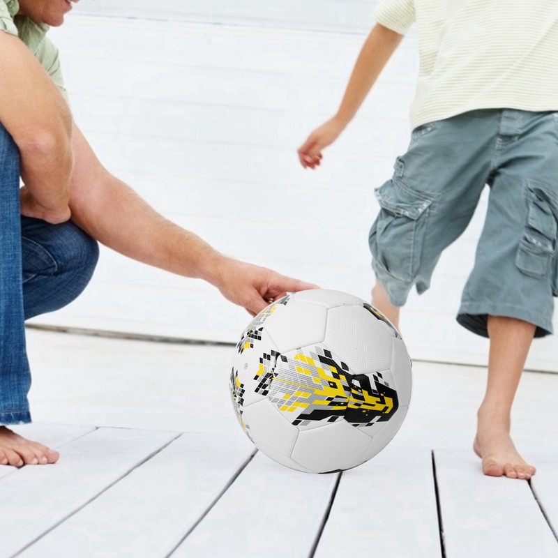 PVC Diamonds Pattern Size 5 Training Football Professional Competition Soccer