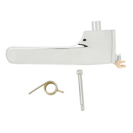 Door Inside Handle Chrome Stable Performance Sensitive Response Interior Door Handle for Liberty 2008 to 2012 Right: 68033460AA