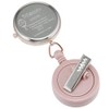 Fieldwork ASS154P-3 Women's Pocket Watch, Analog Collet Reel Watch, Pink