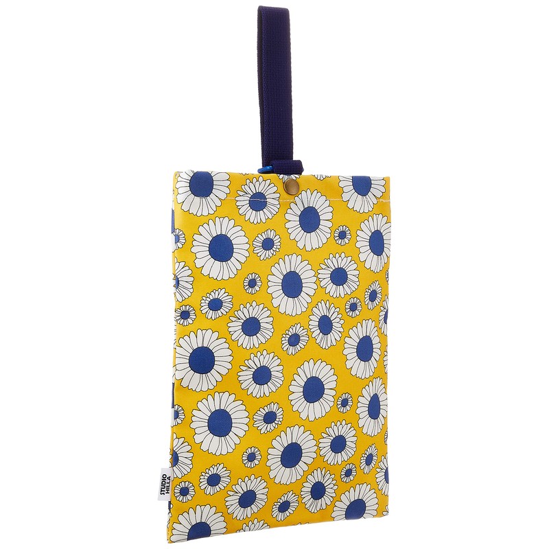 René Dieu Shoe Bag, Yellow, Size: Approx. 7.9 x 11.0