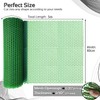 Upgraded Chicken Wire Fence Mesh - 40CM x 500CM Black/Green/White