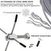Wire Trellis Stainless Steel Modern Flexible Layout Invisible Strong Load