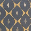 Plutus Brands Blue Plutus Cube Diamond Luxury Throw Pillow 18