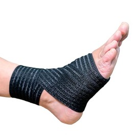Ankle Support Brace for Sprains. Ankle Stabilizer - High Compression Elastic Band - Loop Structure - Injury Prevention - Plantar Fasciitis Recovery - Breathable, Elastic, and Adjustable