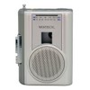 Wintech AM/FM Radio with Tape Recorder (FM Wide Band) Silver