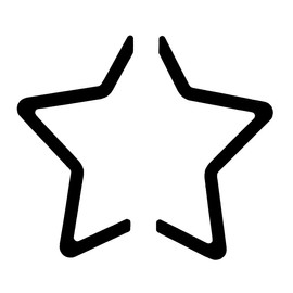 Wedo 168417 Motivlocher Popup Maxi Stern, 3D Effekt, Ausstanzung 3,5 x 3,0 cm, Auffangbehälter, schwarz / grau