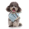 Dog Raincoat Waterproof Adjustable Lightweight Pet Rain Jacket with Safety