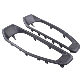 ApplianPar Front Driver and Passenger Side Fog Light Cover for Jeep Gladiator Wrangler 2018-2021