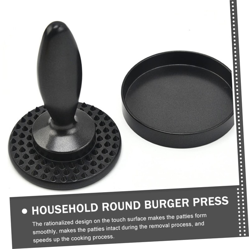 Levemolo Stainless Steel Meat Press Patty Maker Durable Kitchen Tool