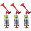 BbiuRer Pack of 3 Air Horn, Signal Horn with Pump,