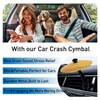 Mini Car Cymbal for Air Vent, Premium Alloy Crash Cymbal,