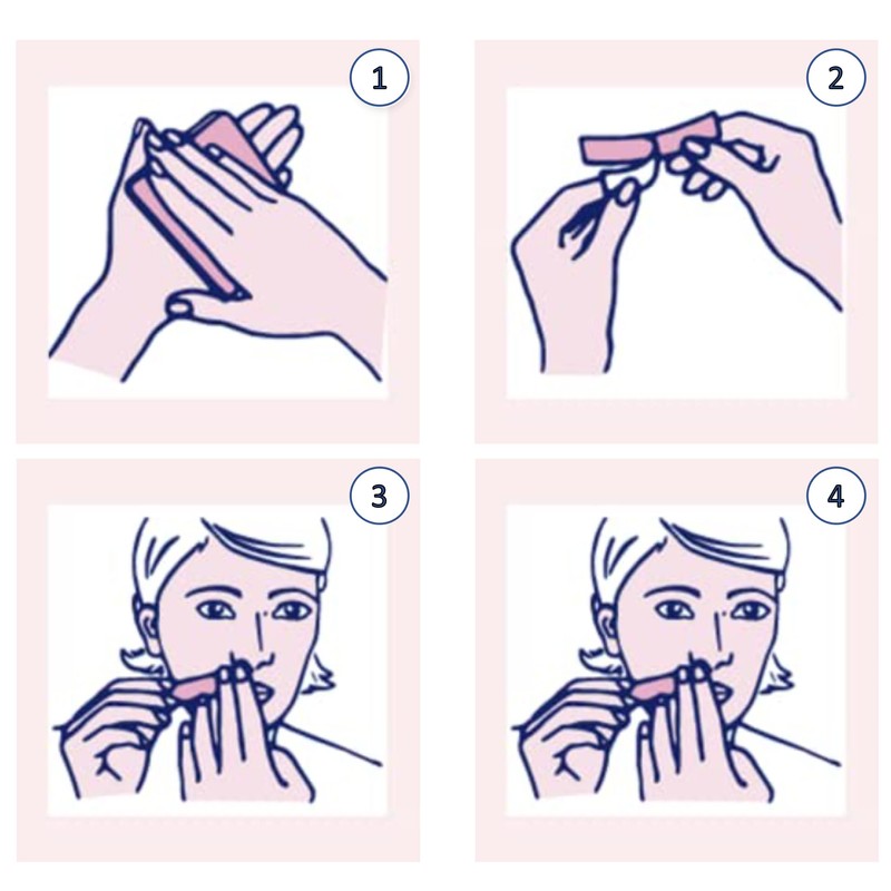 Pilca Cold Wax Strips for the Face - Hair Removal