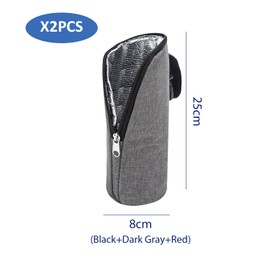 WUFGWBD 3-Piece Insulated Bottle Bags, Portable Bottle Bags, Travel Bottle Bags, Bottle Storage Accessories